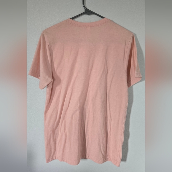 Bella Canvas Pink Graphic Tee Size Medium - Picture 2 of 5